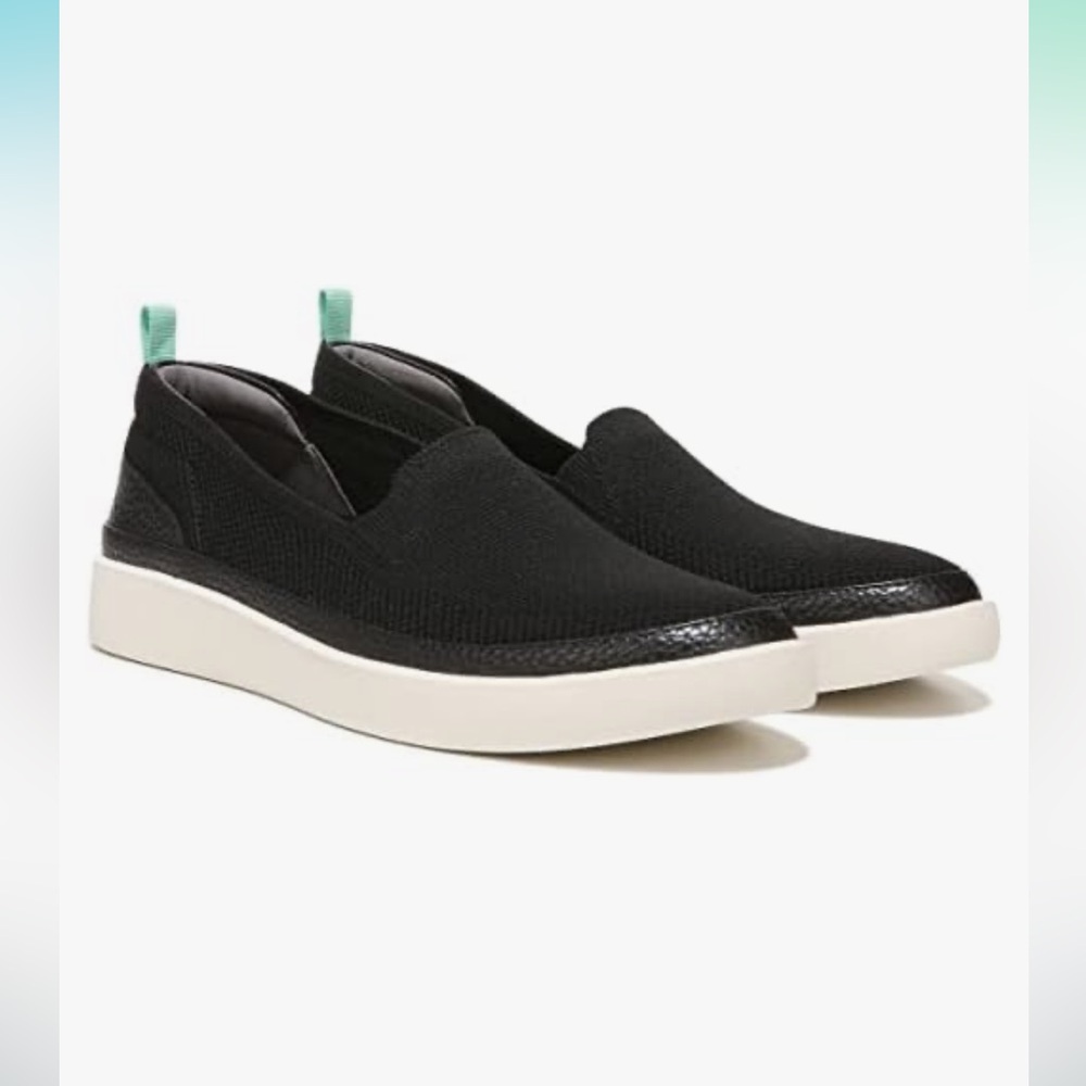 Vionic WMS Essence Sidney Platform Slip-on Fashion Sneaker Knit Shoes size 8